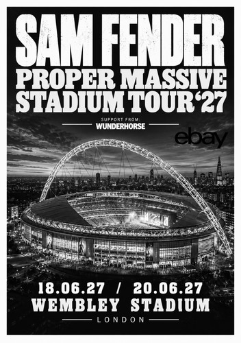 Sam fender wembley stadium - wembley,