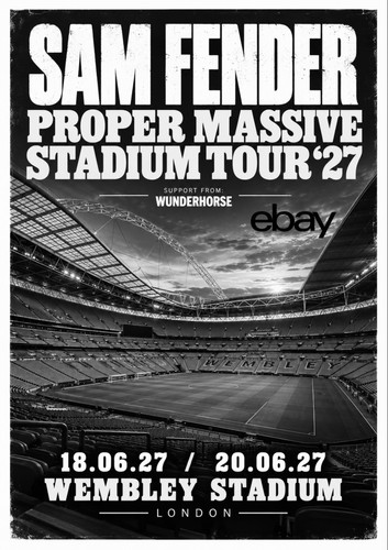 Sam fender wembley stadium - wembley,