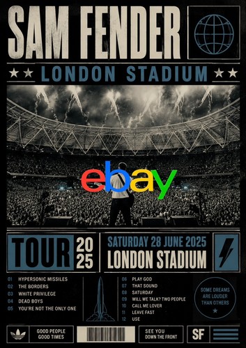 Sam fender london stadium 2025 - sam,