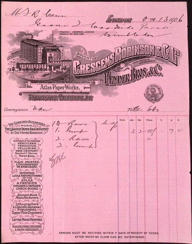 1906 crescens robinson - crescens, &