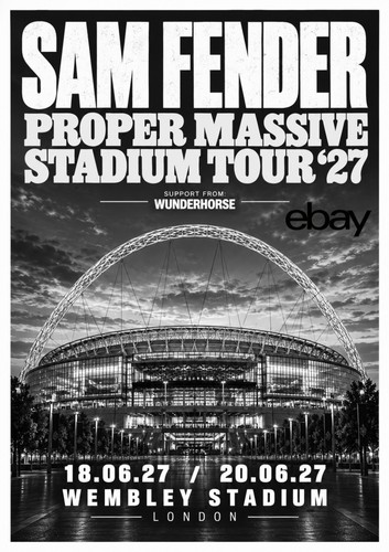 Sam fender wembley stadium - wembley,