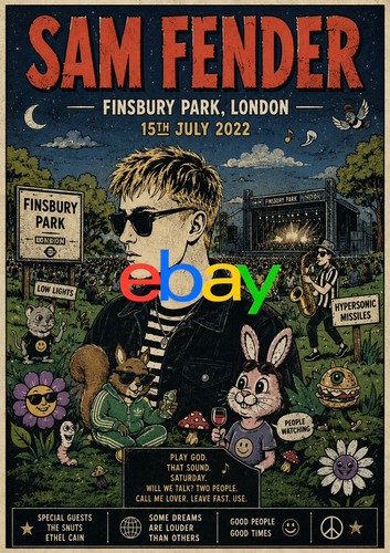 Sam fender finsbury park - fender,