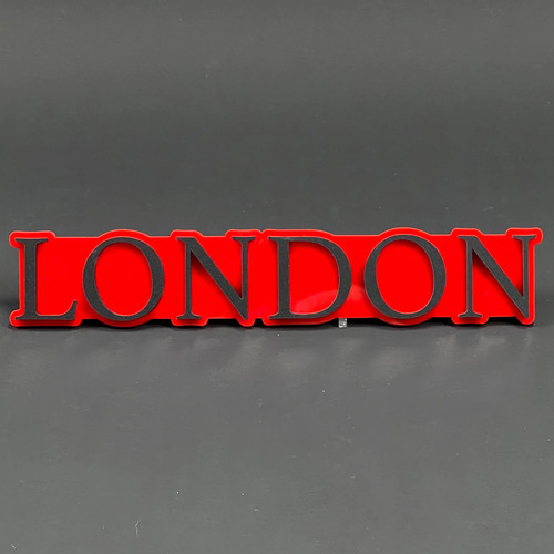 1pz londra 3d - (rosso),