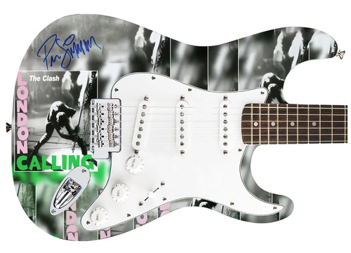 Clash paul simonon autografo - clash,