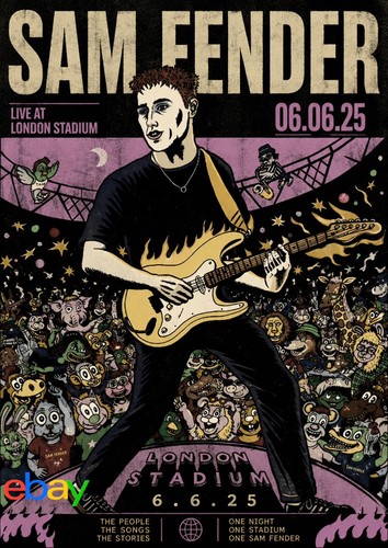 Sam fender london - fender,