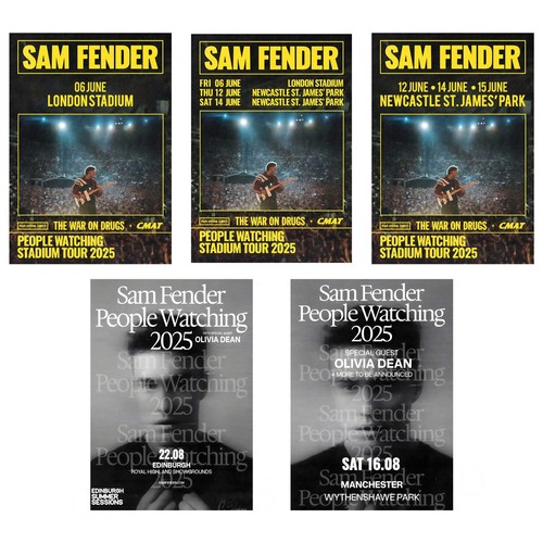 Sam fender poster all - poster, uk