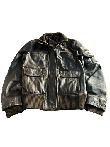 Giacca bomber pelle - , vintage